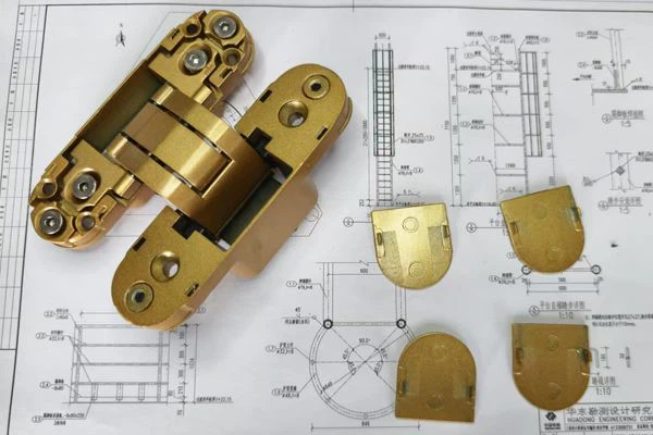 Hidden 3D Adjustable Hinges